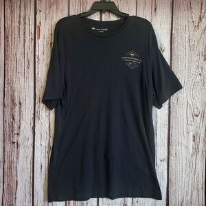 Travis Mathew Modelo Beer T-Shirt Large Mens Black 100% Pima Cotton Golf